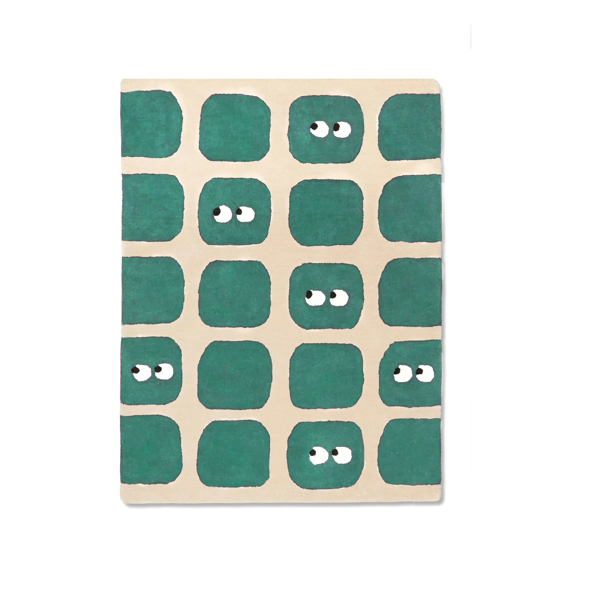 Bleuu-studio - Bidules Rug | Blue-Green