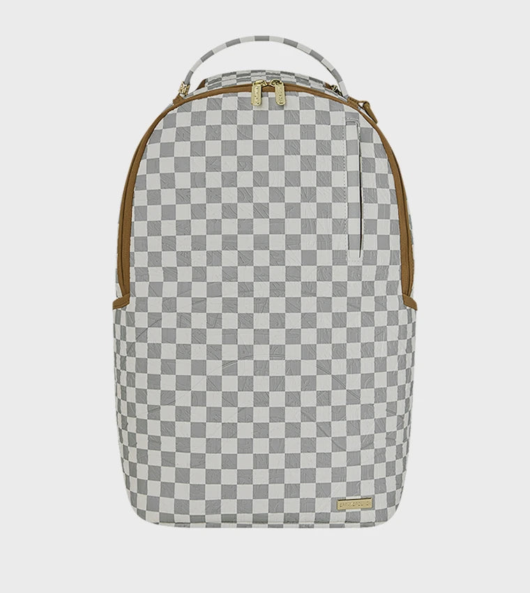 Sprayground - Graff Kabartmalı Kareli Sırt Çantası