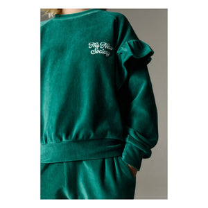 the new society - Sweat Odense Velvet Organic | Green