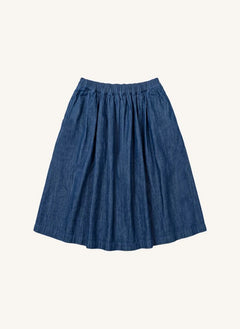 Smallable Kid - Tina Denim Skirt | Raw Denim