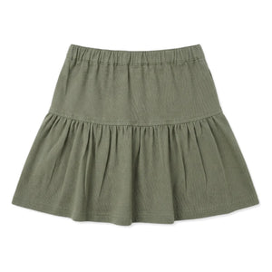 Hundred Pieces - Kaya Fleurie Skirt | Almond Green