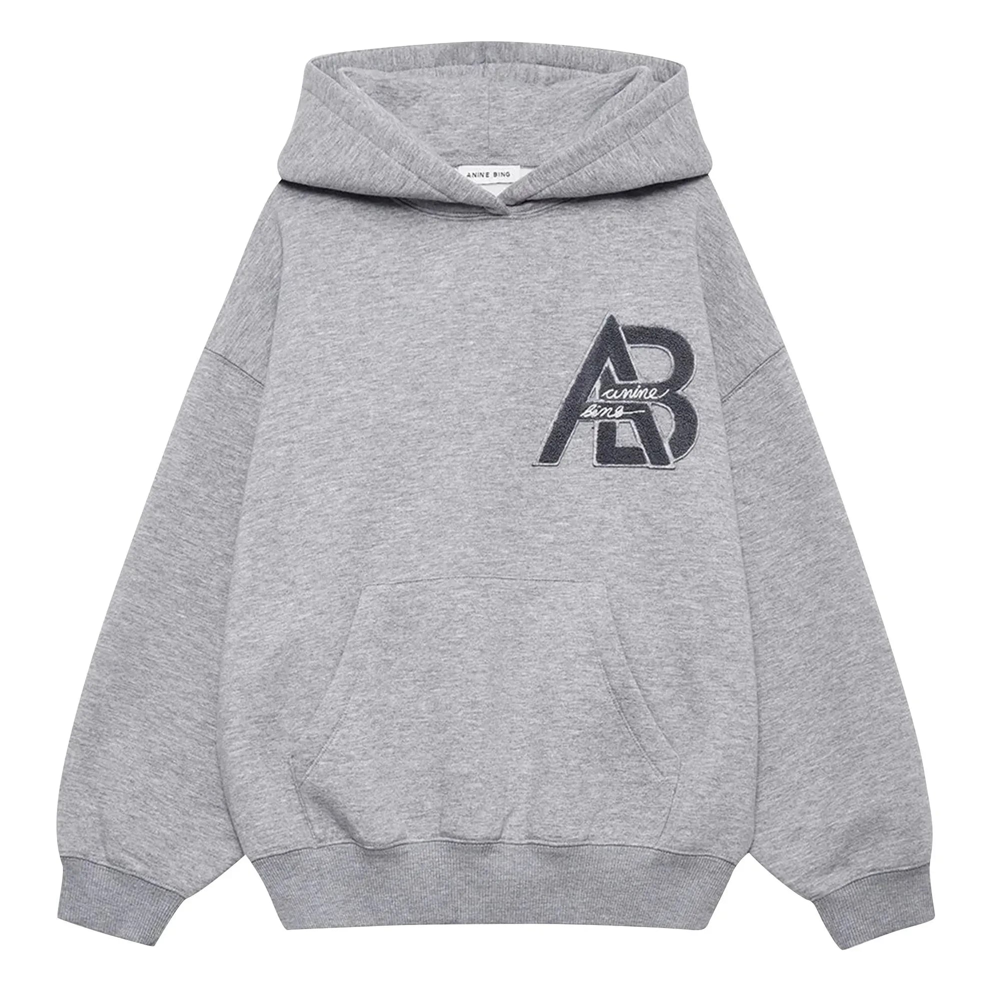 Anine Bing - Jacie Letterman Sweatshirt | Charcoal Gray
