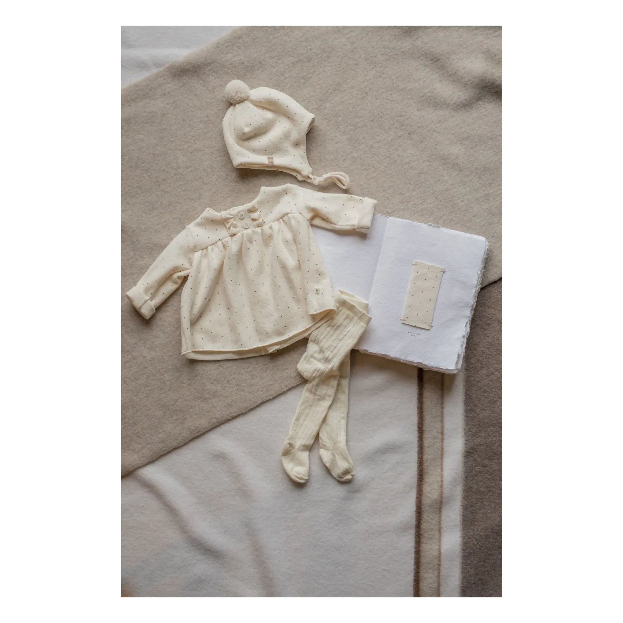1+ in the family - Claire Dress | Ecru