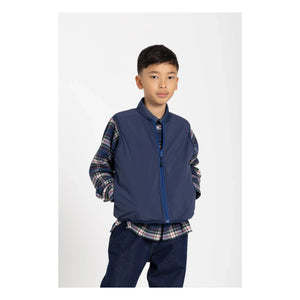 Finger in the Nose - Enara Checkered Shirt | Blue