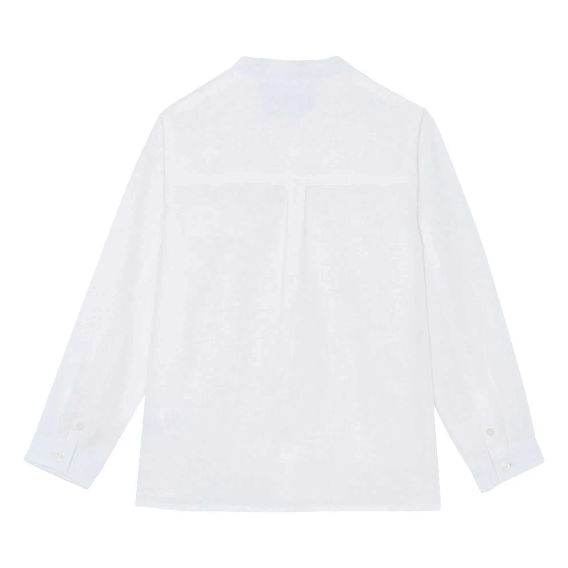 Tartine et Chocolat - Linen Shirt | White