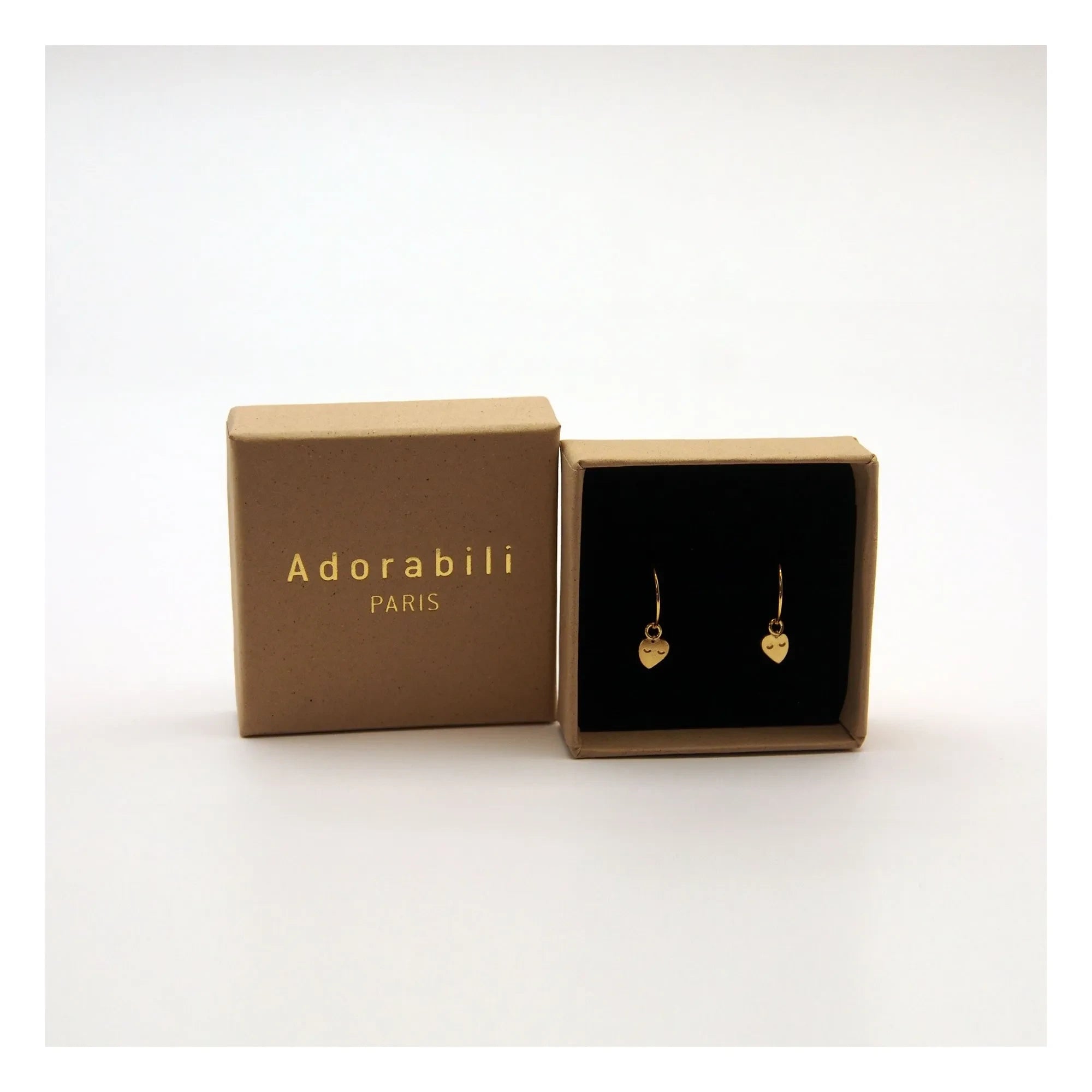 Adorabili - Heart Earrings | Gold