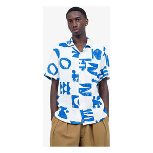 Olow - Aloha Shapes Shirt | White