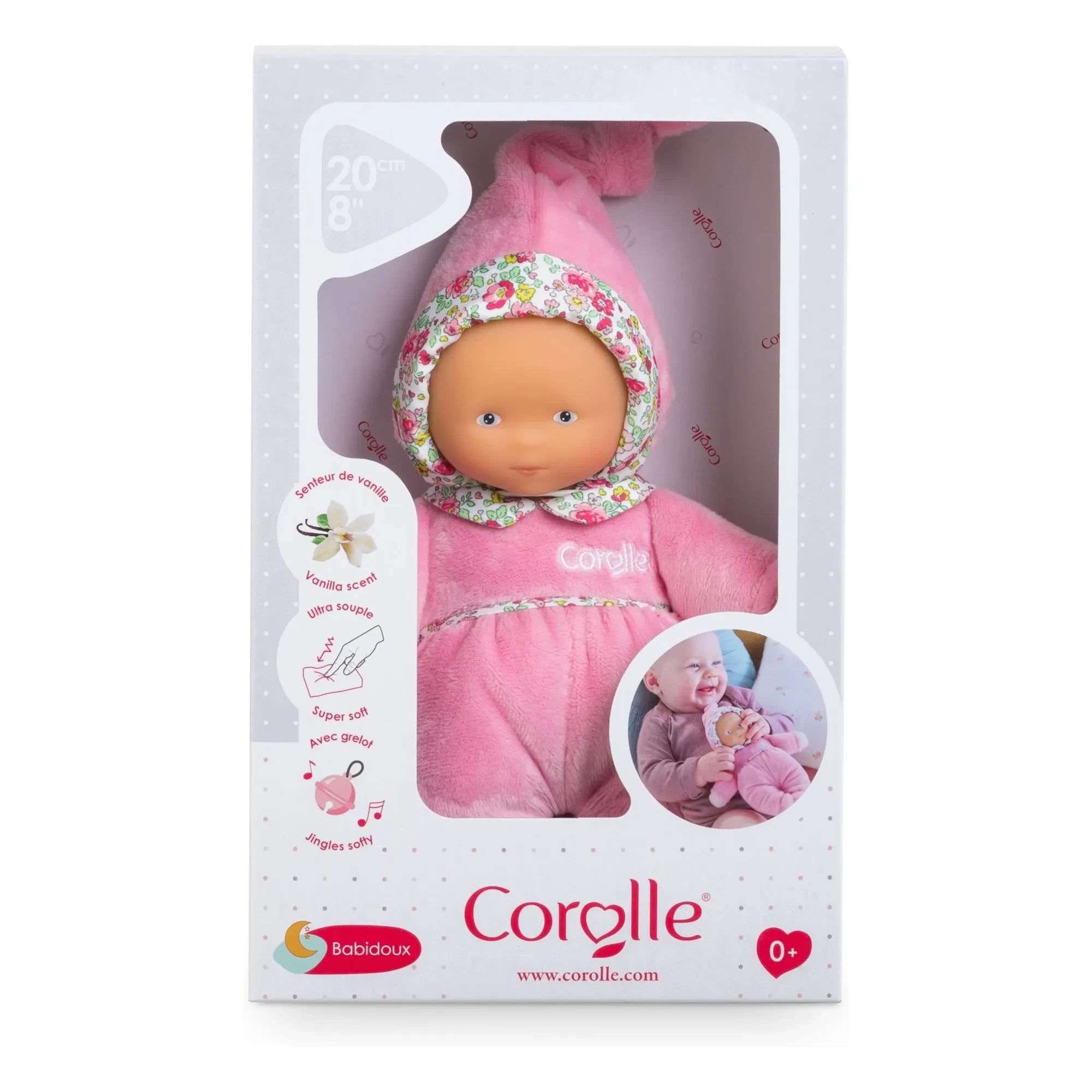 Corolle - Babidoux - Flowering Garden Plush Toy | Pink