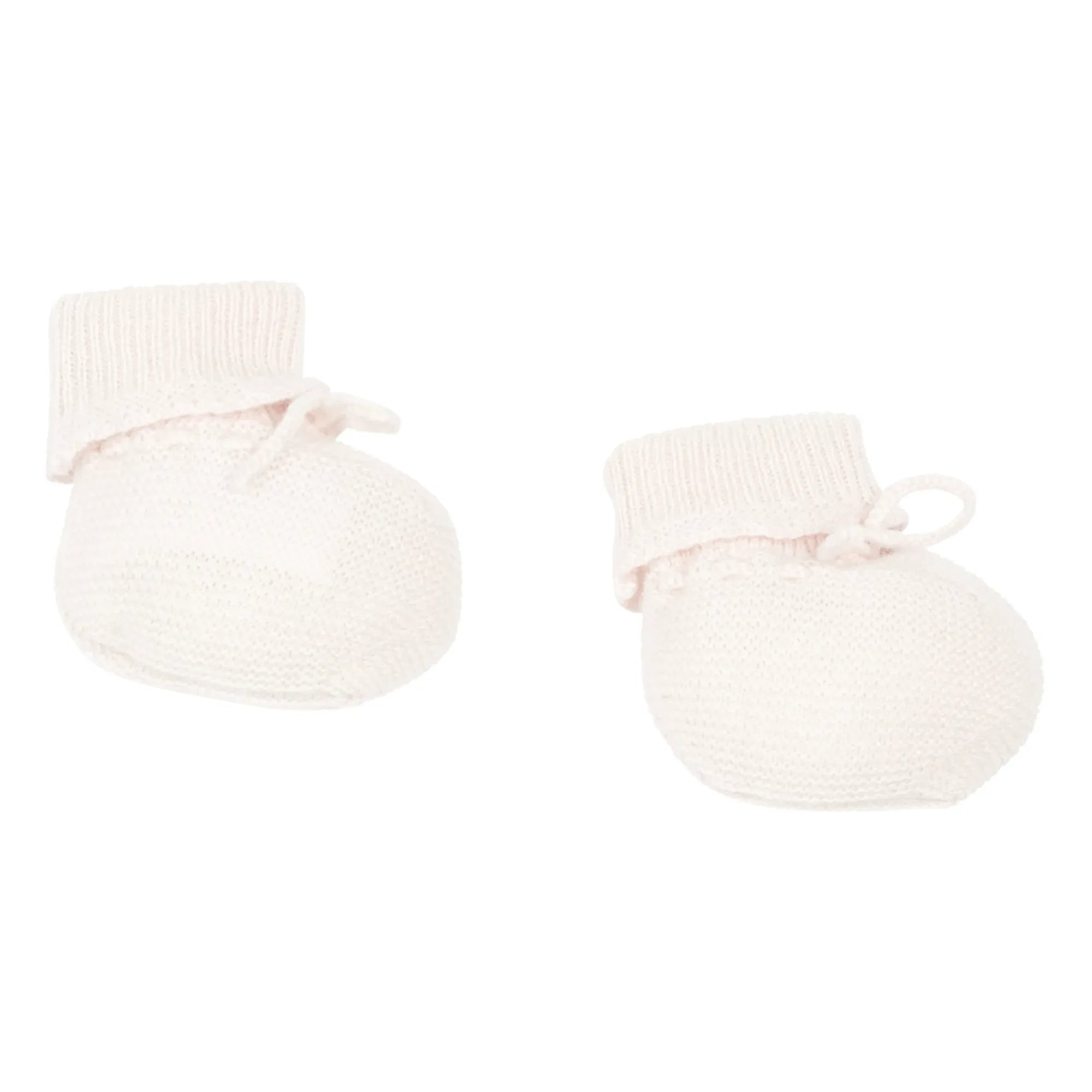Bonpoint - Cashmere Baby Booties | Light Pink