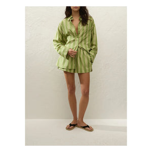 Faithfull the Brand - Clemente Striped Shirt | Green