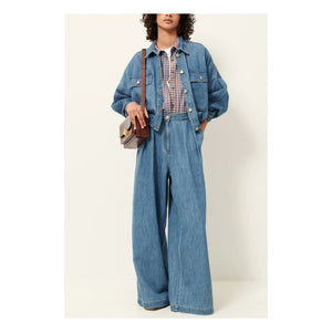 Sessùn - Cazanim Cotton Jacket | Blue