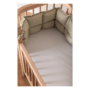 Sebra - Mattress Protector for Crib | White