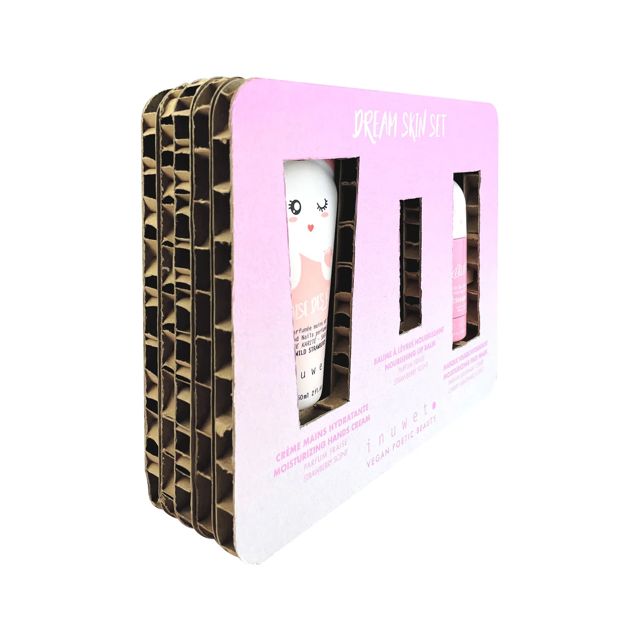 Inuwet - Dream Pink 3-Piece Care Set