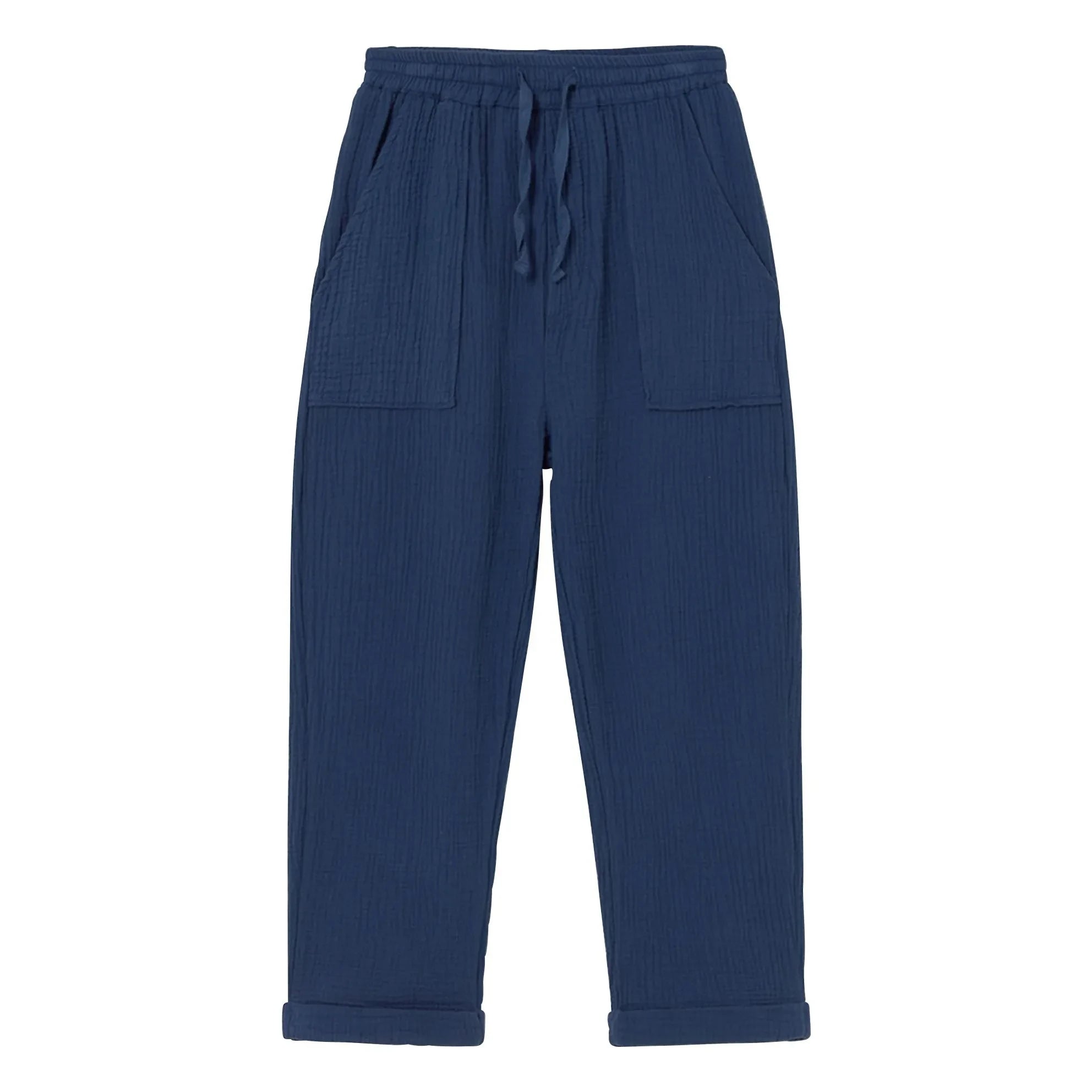 Cozmo - Iker Cotton Jersey Pants | Navy Blue
