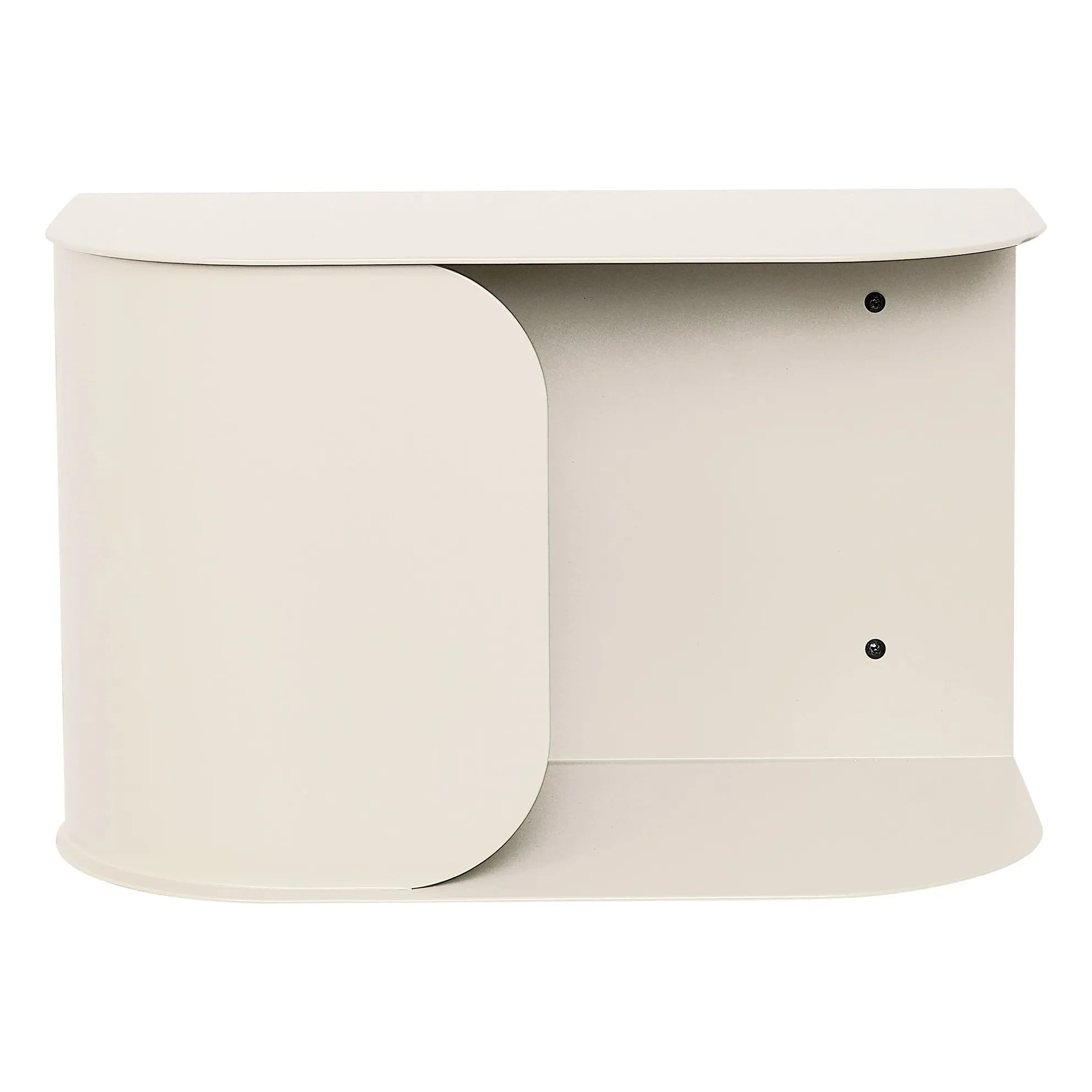 Nobodinoz - Wall-mounted changing table, lacquered steel | Off-white