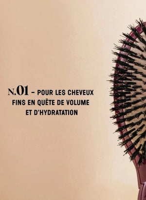La Bonne Brosse - L'Universelle Hair Brush No. 01 - Care and Shine | Aubergine