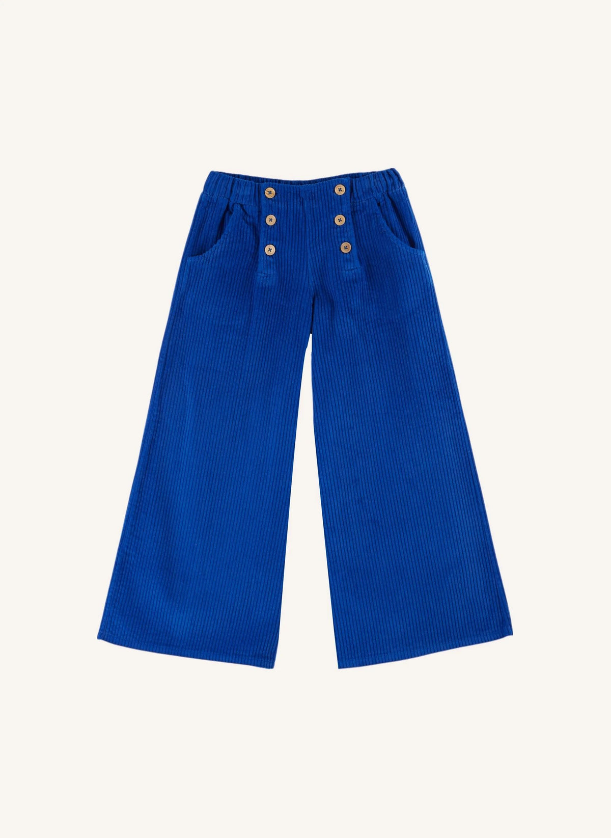 Emile et Ida - Velvet Bridge Pants | Royal Blue