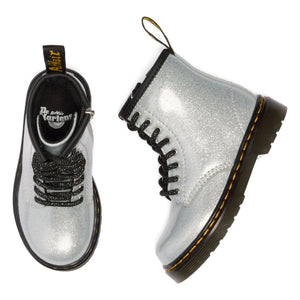 Dr Martens - 1460 J Glitter Çizme | Gümüş