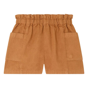Bonpoint - Nougat Organic Cotton Shorts | Camel