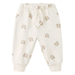 Quincy Mae - Organic Cotton Teddy Jogger | Ecru