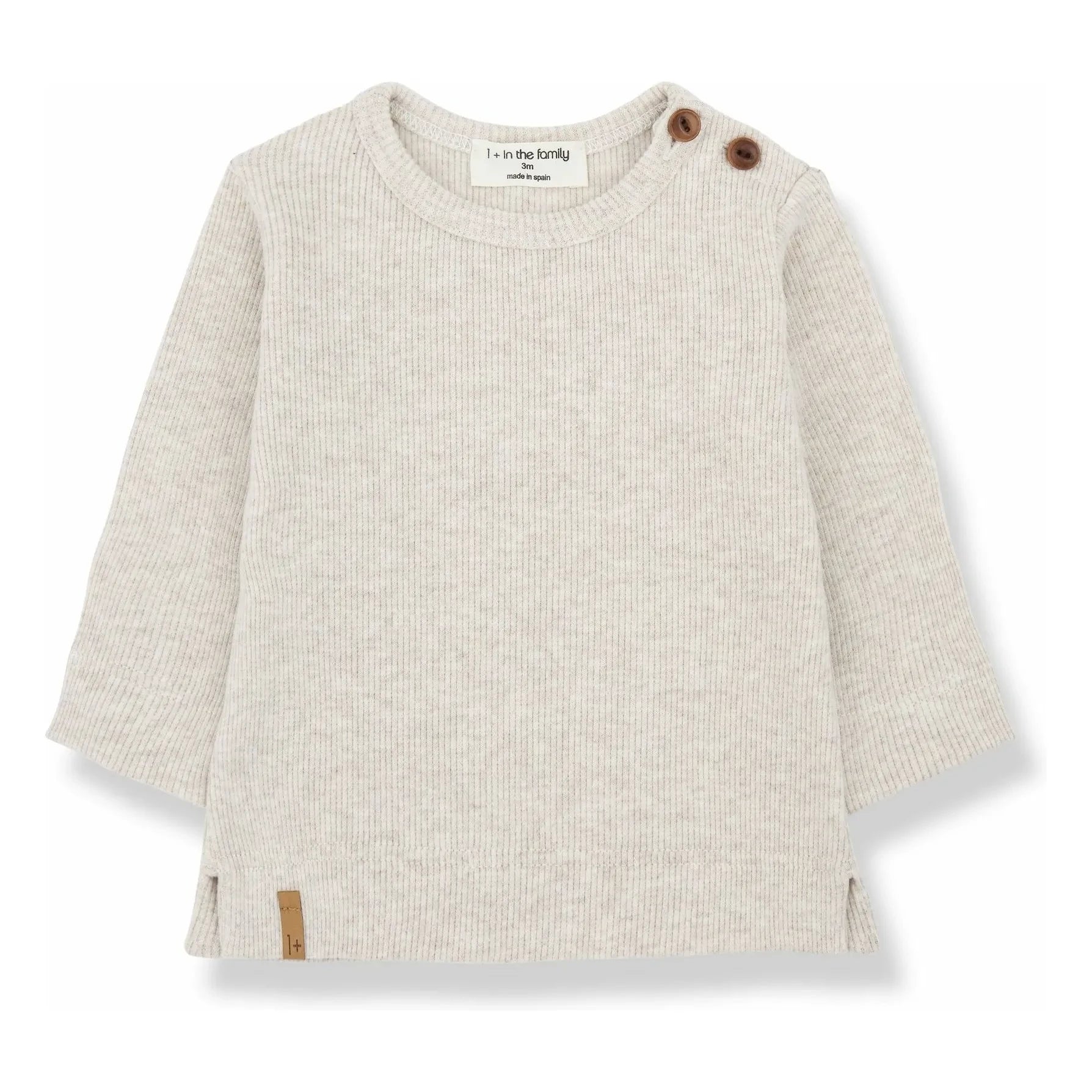 1+ in the Family - Alfons T-Shirt | Heather Beige