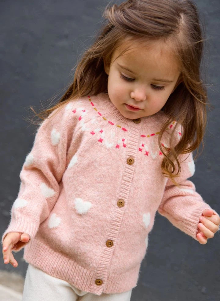 Bonton - Pastel Cardigan | Pink