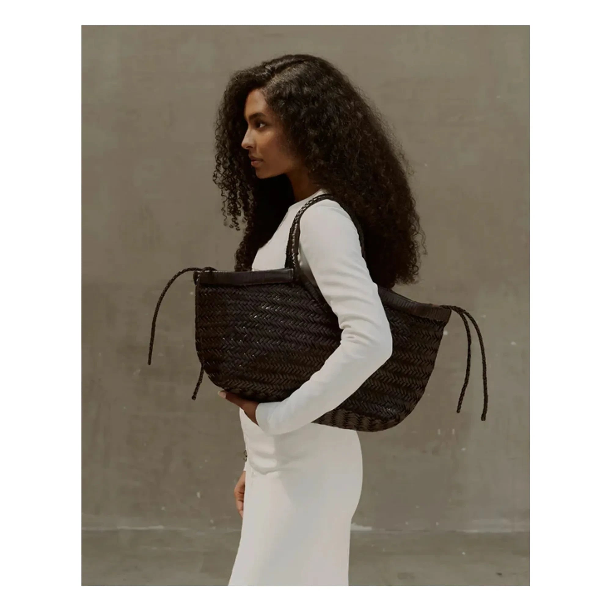 Vipera - Crudelia Leather Tote | Chocolate