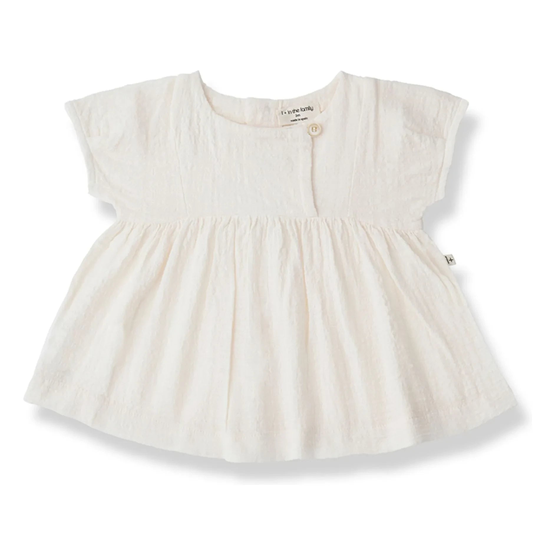 1+ in the family - Gualta Chiffon Dress | White