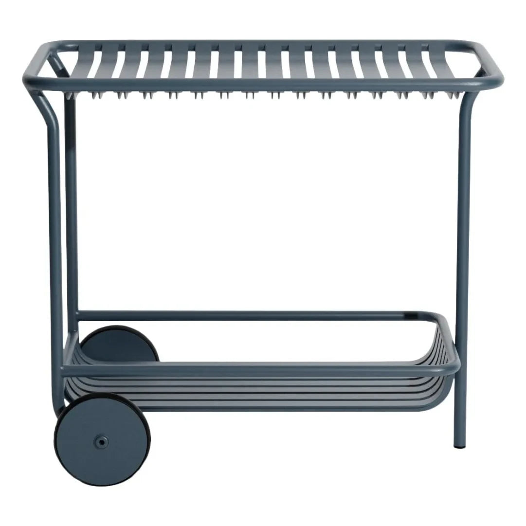 Petite Friture - Wheel Weekend Snack Cart | Gray Blue