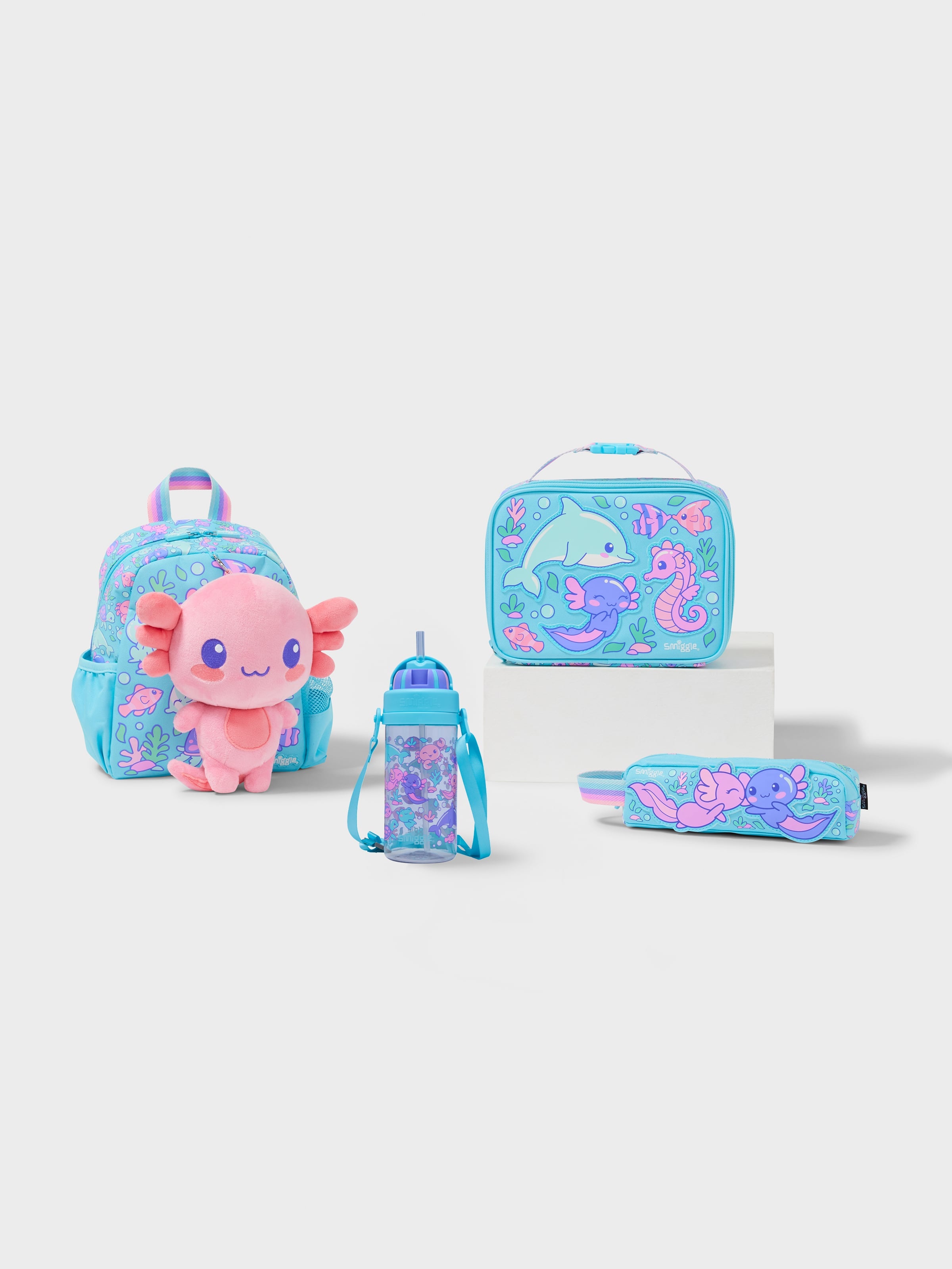Smiggle - Little Journeys 4'lü Çanta Seti