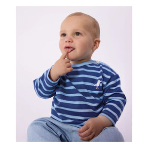 Petit Bateau - Seagull T-shirt | Blue