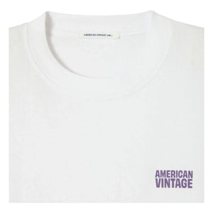 American Vintage - Gixy Cotton T-Shirt | White