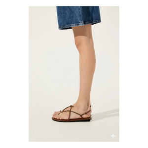 Augusta - Alice Sandal | Chocolate