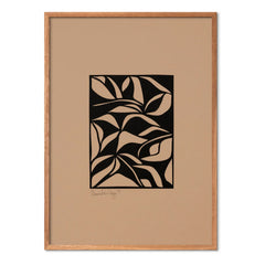 Poster and Frame - Leaves No. 1 Poster - The Poster Club - Frameless