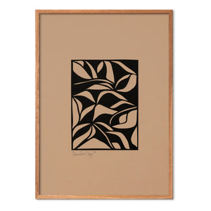 Poster and Frame - Leaves No. 1 Poster - The Poster Club - Frameless