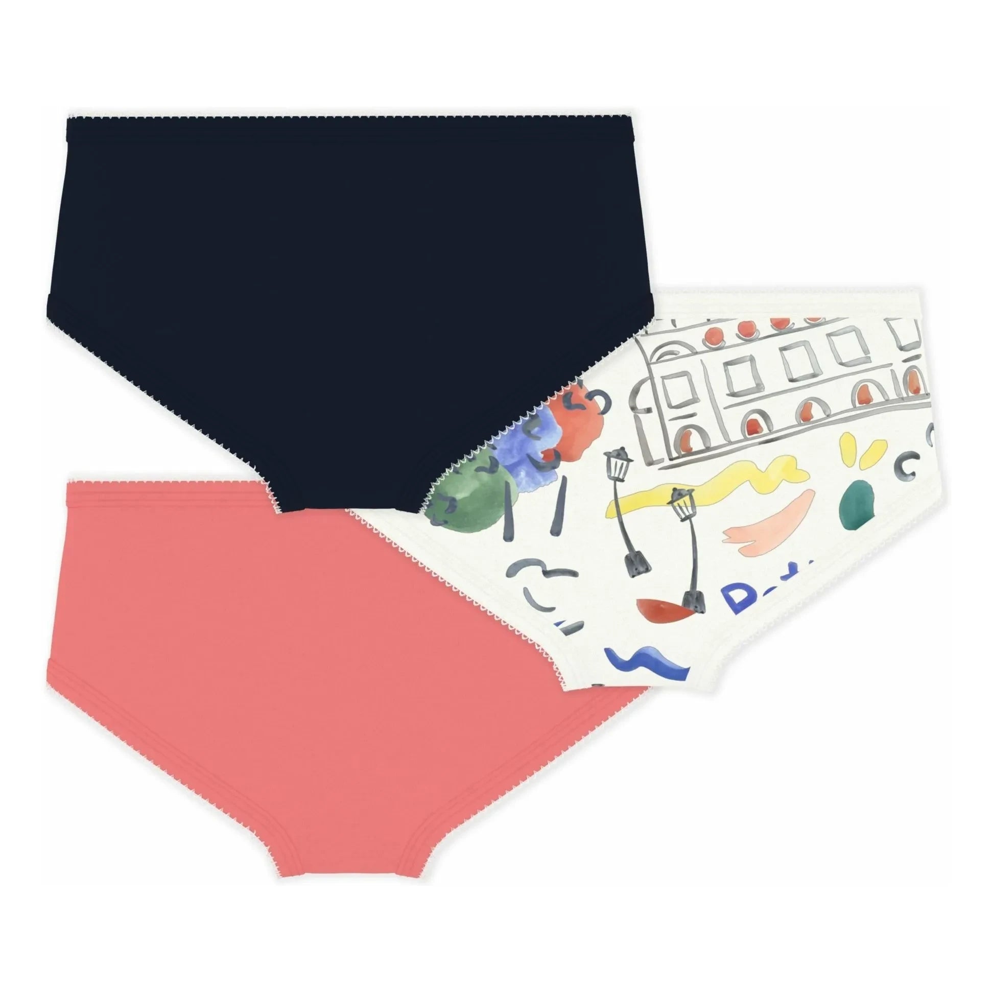 Petit Bateau - Batch 3 Opera Underwear | Coral