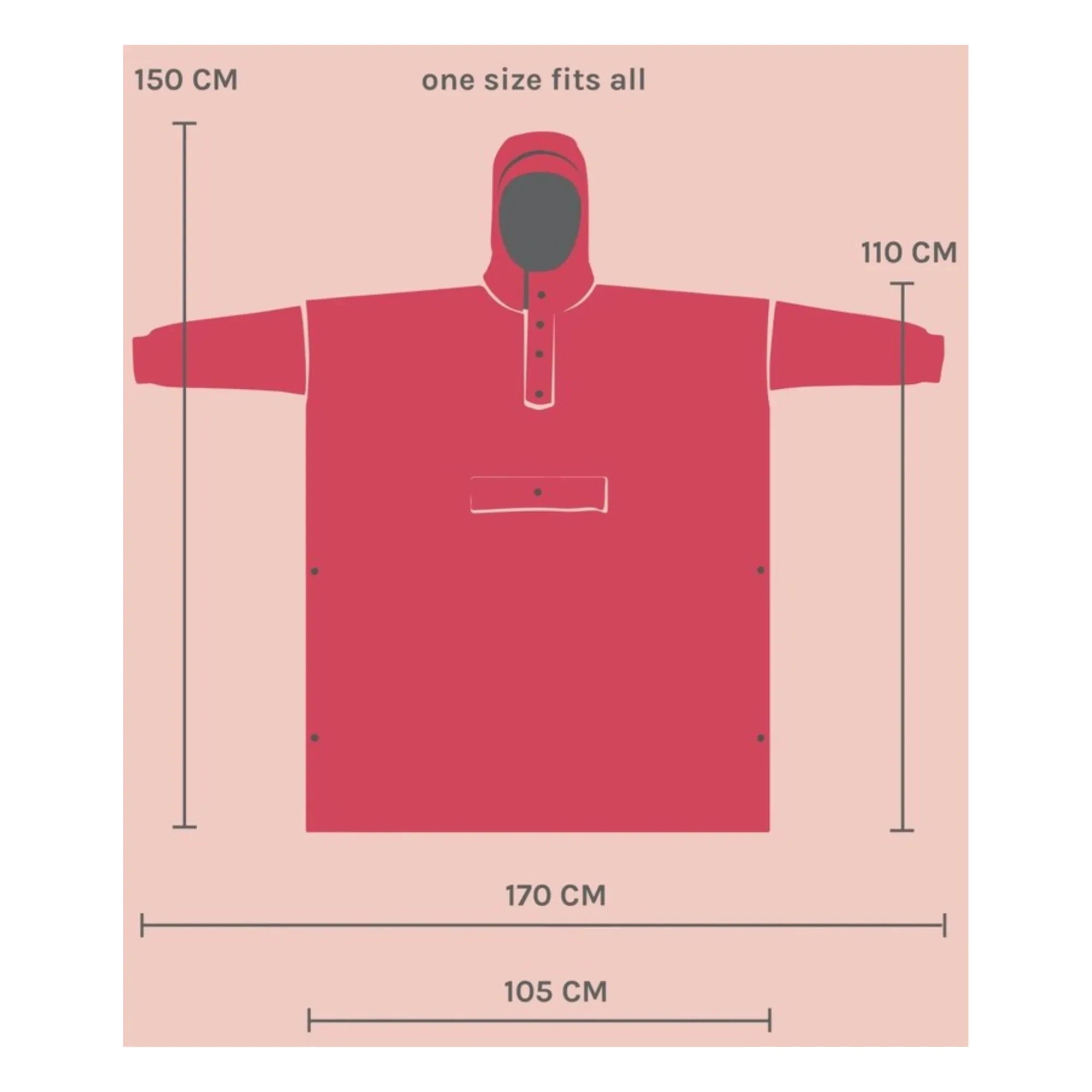 Rainkiss - Digi Spring Camo Raincoat Cape | Lilac