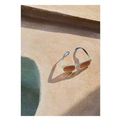 Molo - Smile Sunglasses | White