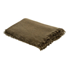 Maison de Vacances - Vice Versa Fringed Blanket | Bronze