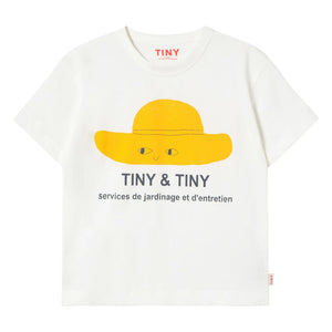 Tinycottons - Tiny & Tiny Organic Cotton T-Shirt | White