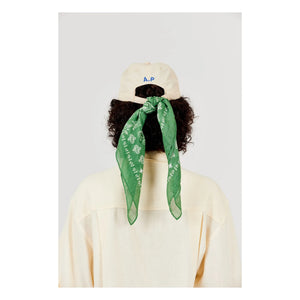 a.p - Cotton Tulle Bandana | Khaki