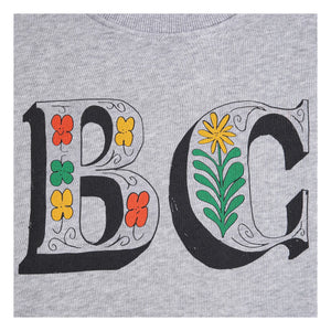Bobo Choses - Organic Cotton Sweat Crop BC | Grey Melange