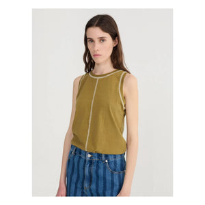 Bobo Choses - Recycled Cotton Tank Top | Khaki
