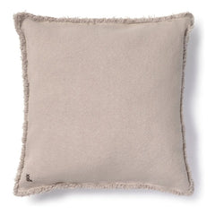 Lorena Canals - Stone-Washed Square Cushion | Pearl Gray