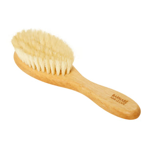 Barnabé loves coffee - Beechwood and Silk Hairbrush