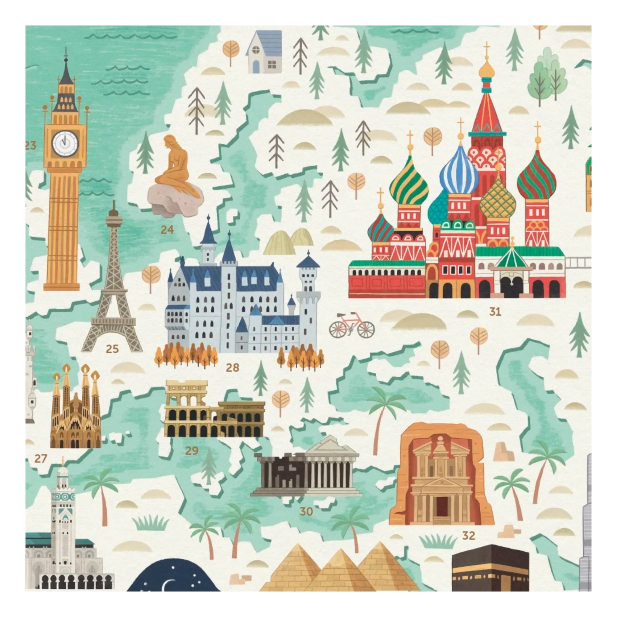 Poppik - World Tour Sticker Poster