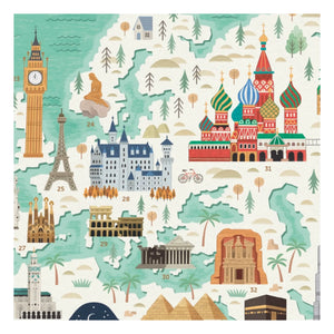 Poppik - World Tour Sticker Poster