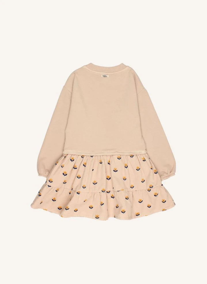 Búho - Naïf organic cotton dress | Pink