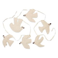 Ferm Living Kids - Swif Bird Decorative Garland | Natural