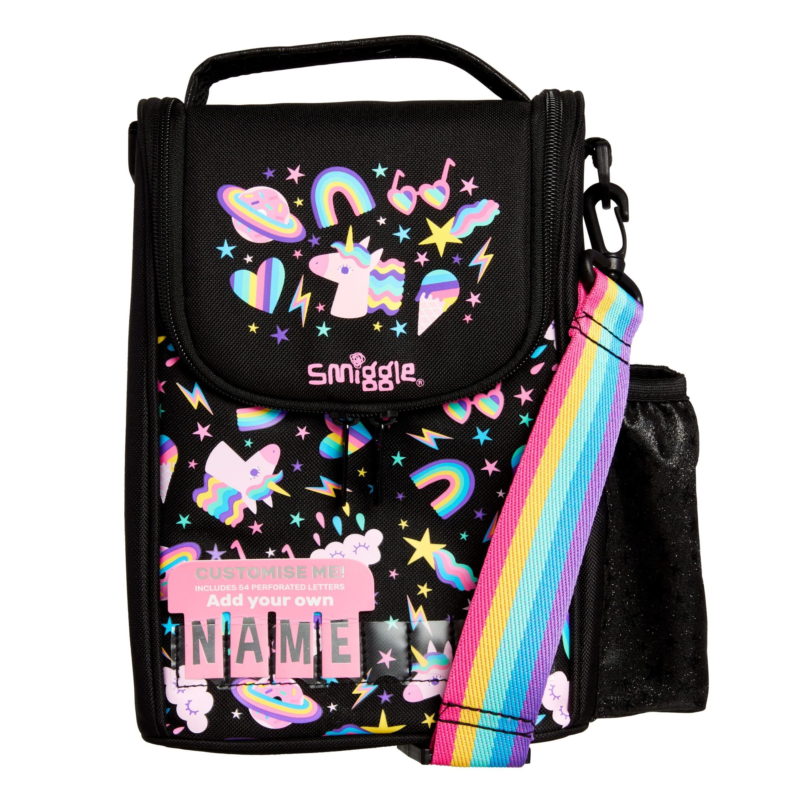 Smiggle - Askılı Lil' Mates Id Junior Beslenme Çantası-Dinossi